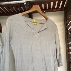 3/4 Length Henley Shirt